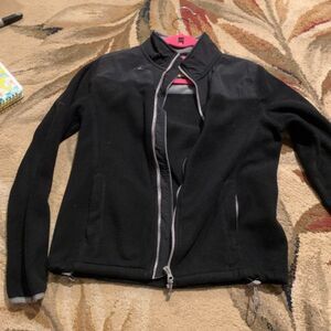 Prince & Fox black fleece jacket small